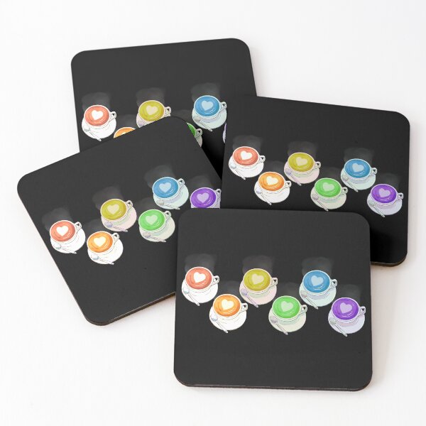 Item preview, Coffee With Rainbow Inside designed and sold by antevasinart.