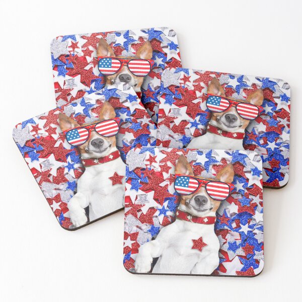 Item preview, 4th of July Cute Dog Patriotic Independence Day designed and sold by HBVinyls.