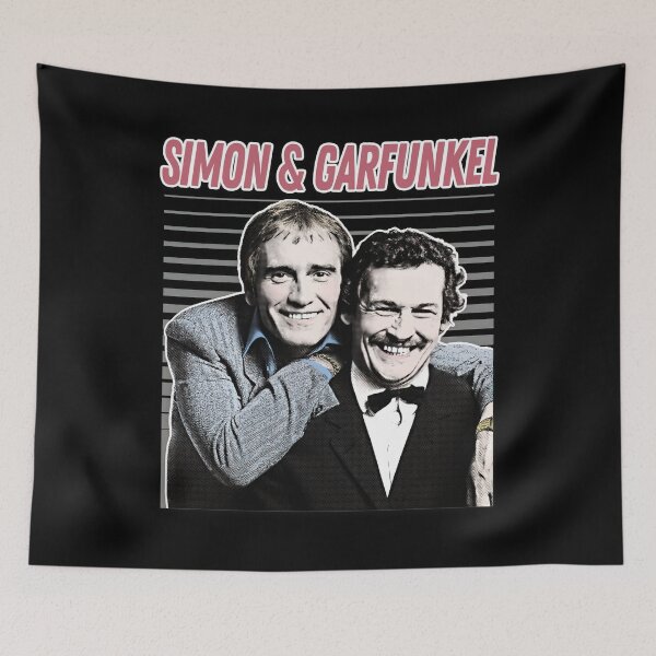 Item preview, Simon & Garfunkel _ Retro Aesthetic Meme British Humour Parody designed and sold by Benjamin Perrot.