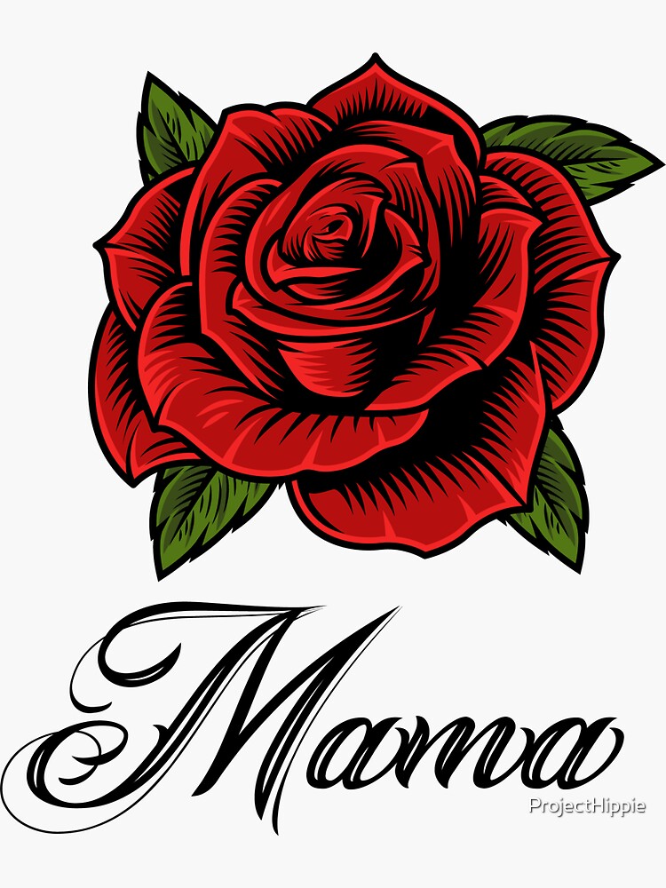 Mom Tattoo Mama Skull Sublimation PNG By Zemira | TheHungryJPEG