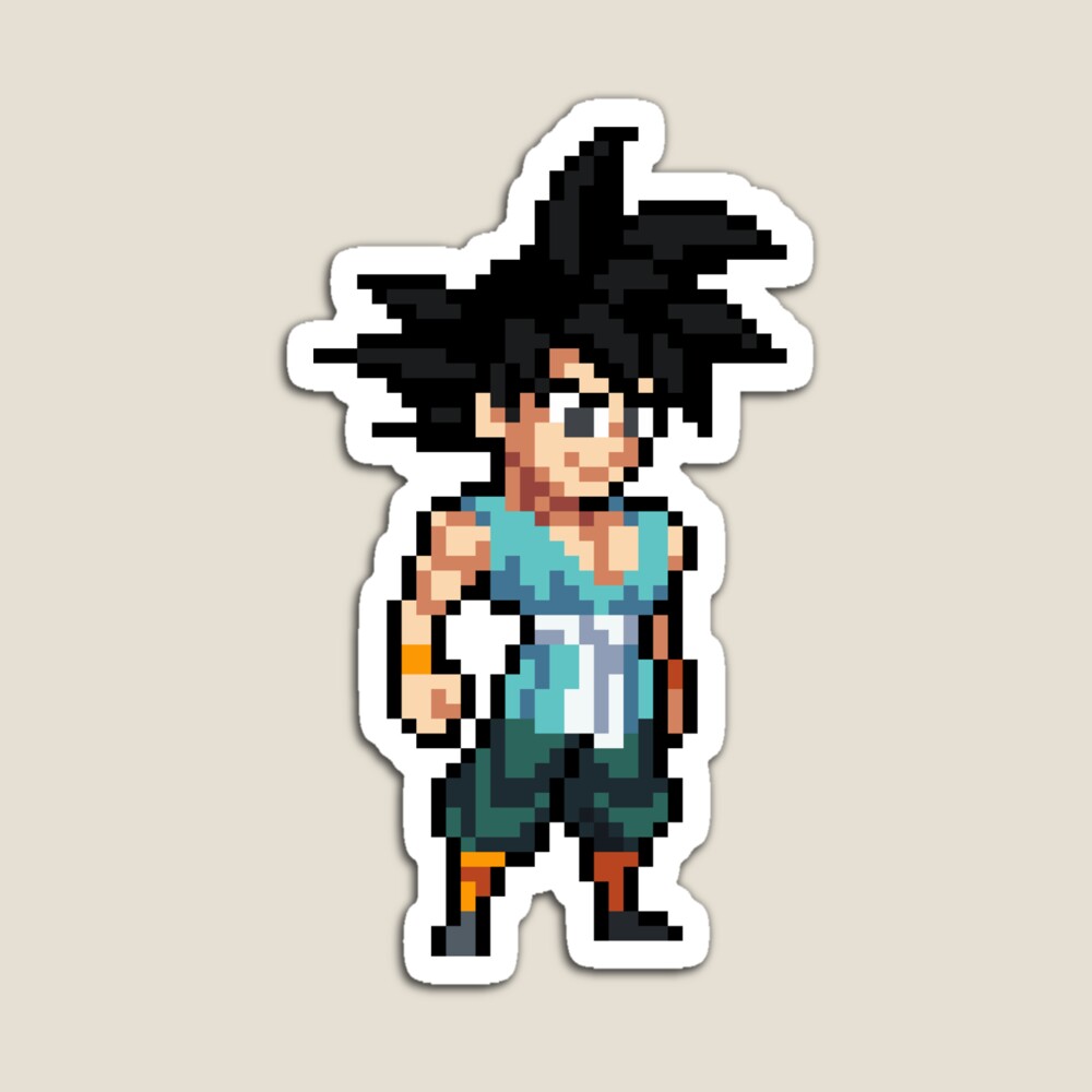 Broly Super Saiyan 5 HQ Pixel Edition Sticker for Sale by adventfan