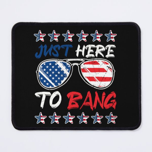 Item preview, Sunglasses American Flag Just Here To Bang designed and sold by BufFord71.