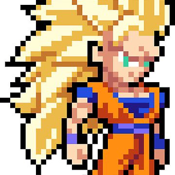 Goku Super Saiyan 2 Angel HQ Pixel Edition | Magnet