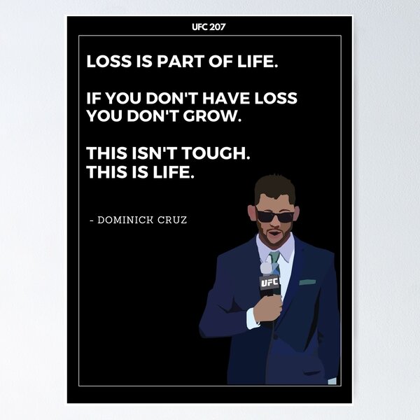 Dominick Cruz Posters for Sale Redbubble