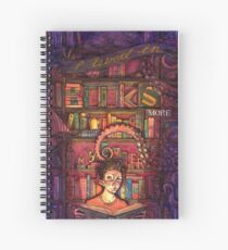 Book Boy Spiral Notebook