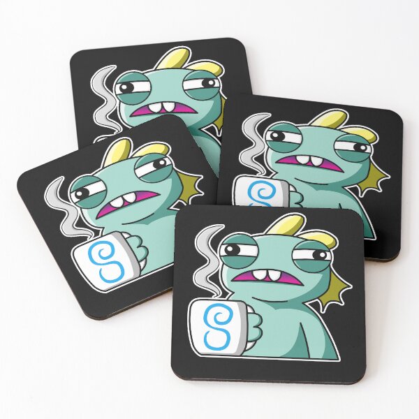Item preview, Tired Murloc Needs Coffee designed and sold by ZerinaX.