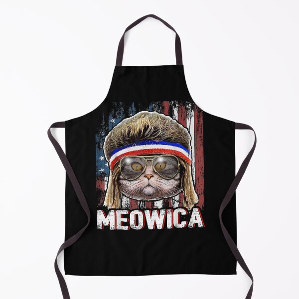 Item preview, Meowica Cat Mullet American Flag Patriotic 4th of July designed and sold by BufFord71.