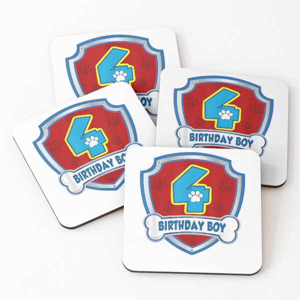 Item preview, Creative Nimble Enthusiasm Relief Cute Kids 4 Year Old 4Th Birthday Boys, Kids Patrol Party Gifts Fo designed and sold by LessardPlectile.