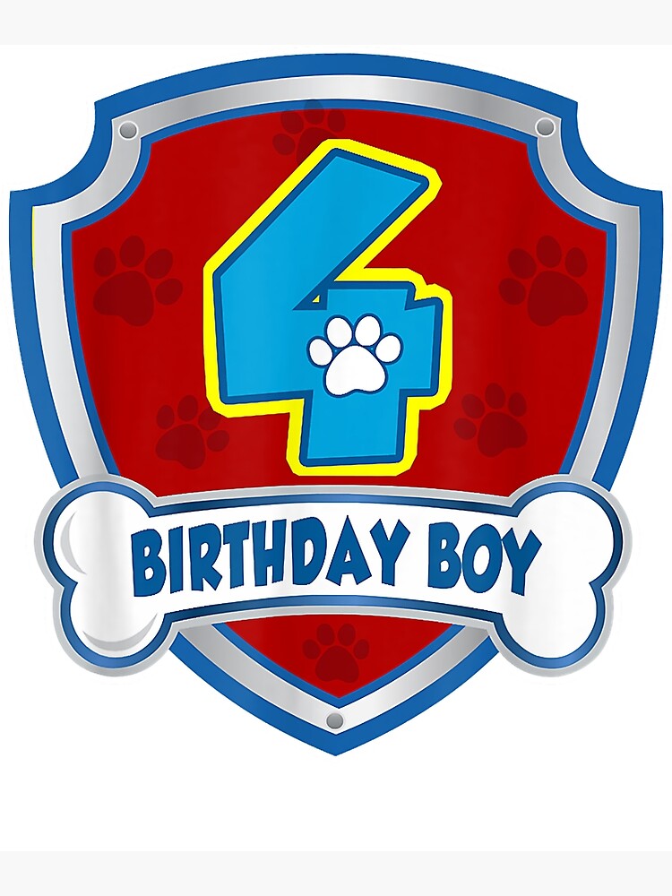 Paw patrol gifts for 4 year clearance old