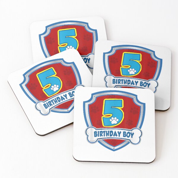 Item preview, Creative Nimble Enthusiasm Relief Cute Kids 5 Year Old 5Th Birthday Boys, Kids Patrol Party Gift For designed and sold by LessardPlectile.