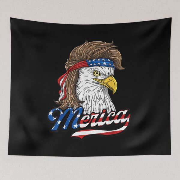 Item preview, Merica Patriotic USA Eagle Of Freedom 4th of July designed and sold by BufFord71.