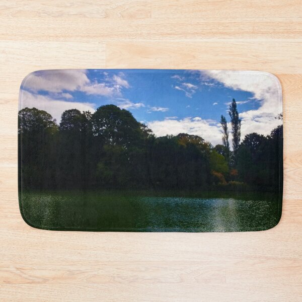 M.I. #250 |☼| Open Water View - High Shot (Elsham Hall, Gardens & Country Park) Bath Mat