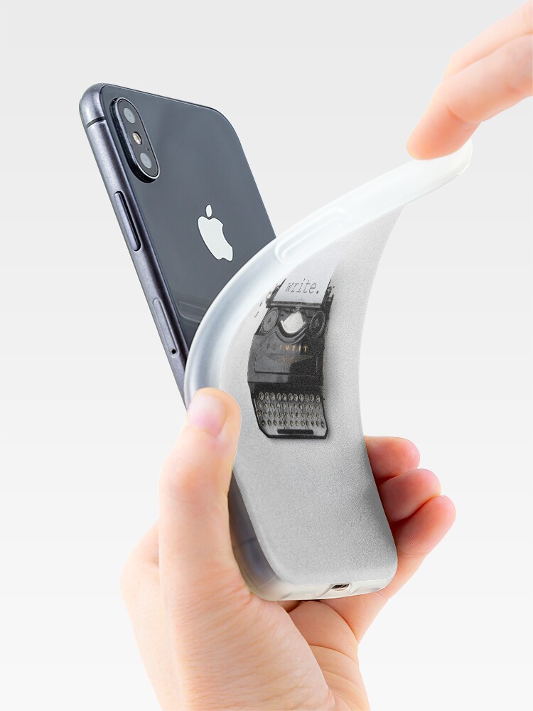 Alternative Ansicht von Schreiben, schreiben, schreiben. iPhone-Hülle & Cover
