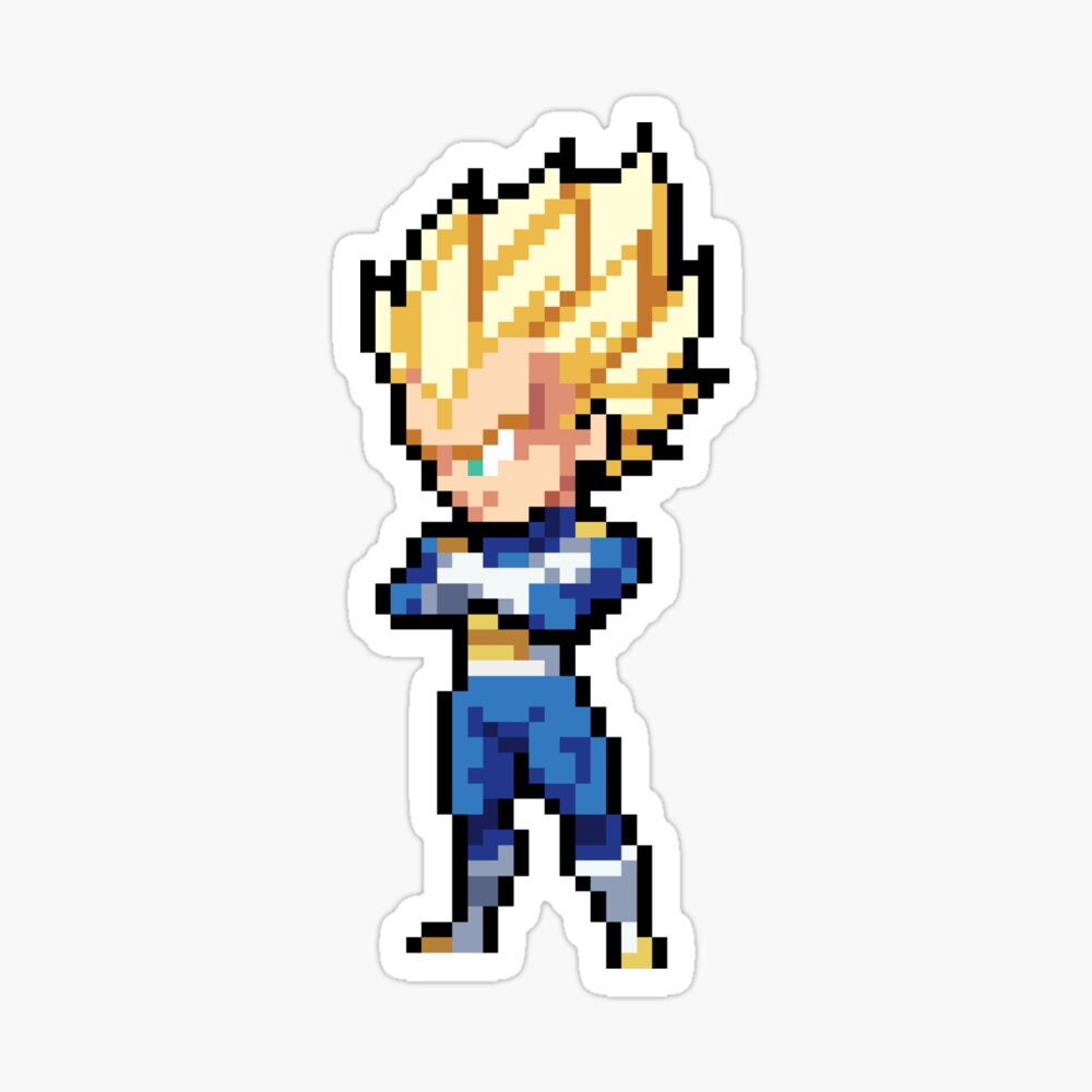 Vegeta Super Saiyan Motion Decal – Strictly Sokudo