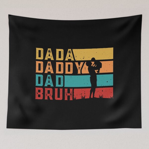 Item preview, Retro Dada Daddy Dad Bruh Funny designed and sold by BufFord71.