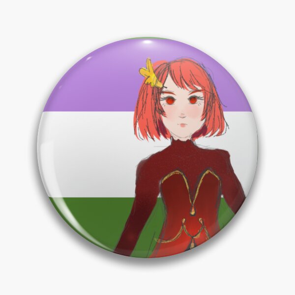 Item preview, SynthV Chiyu Genderqueer Flag  designed and sold by Holli Anderson.