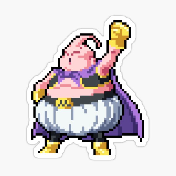 Artstation Majin Boo Pixel Art 0702