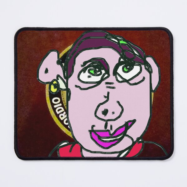 Item preview, Green eyed lady with colored shellac record designed and sold by Stacey Lazarus.