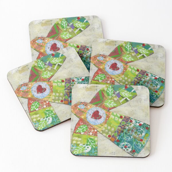 Item preview, Garden bird in lime designed and sold by nighthawkstudio.