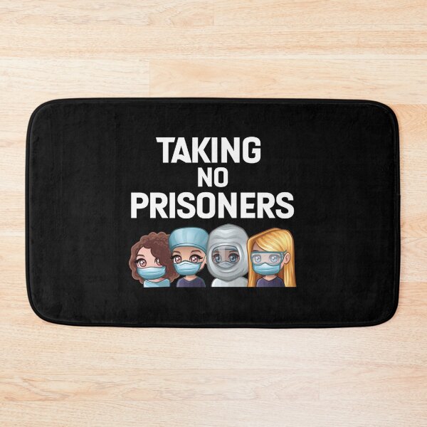 Item preview, Nurse Taking No Prisoners Covid 19 Quarantine Hospital Essential T-Shirt designed and sold by addeoovrteqt.