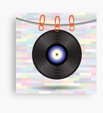 vinyl record Canvas Print