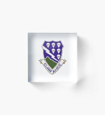 Currahee - 506th Infantry - 101st Airborne Acrylic Block