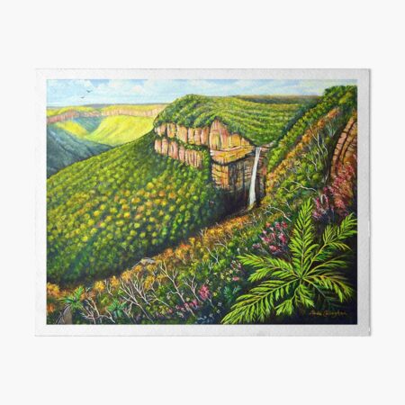 Item preview, Govetts Leap Lookout Blue Mountains designed and sold by Linda Callaghan.