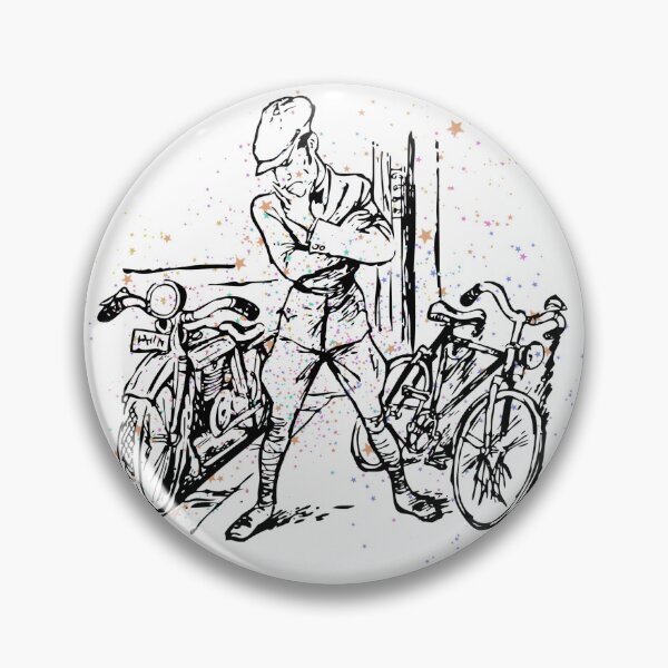 Item preview, Cute motorcycle art designed and sold by Nihashop.