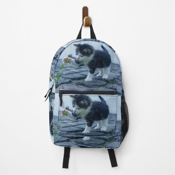 Item preview, This Kitten Loves Flowers designed and sold by Suchita2002.