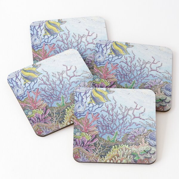 Item preview, The Coral Gardeners (Part 1), illustration, art print designed and sold by sarahgery.