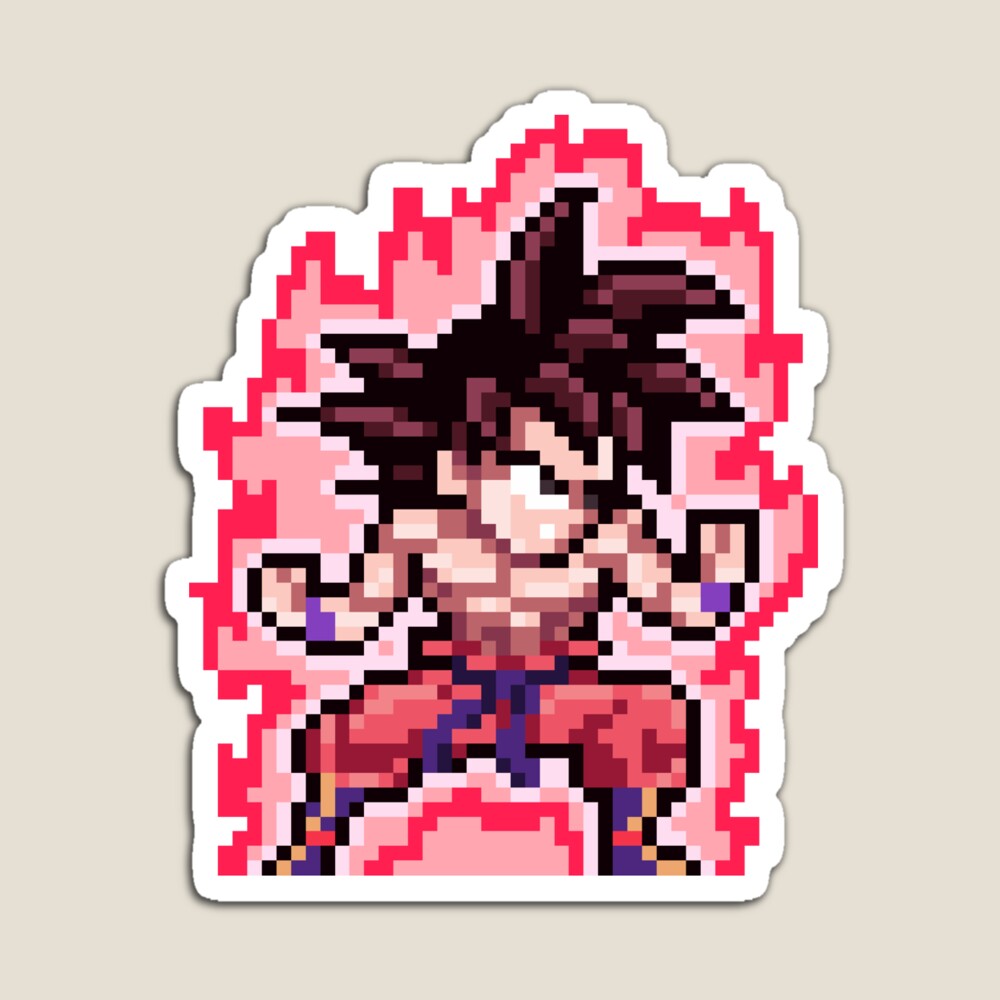 Goku Super Saiyan Blue Kaioken Style Graphic · Creative Fabrica