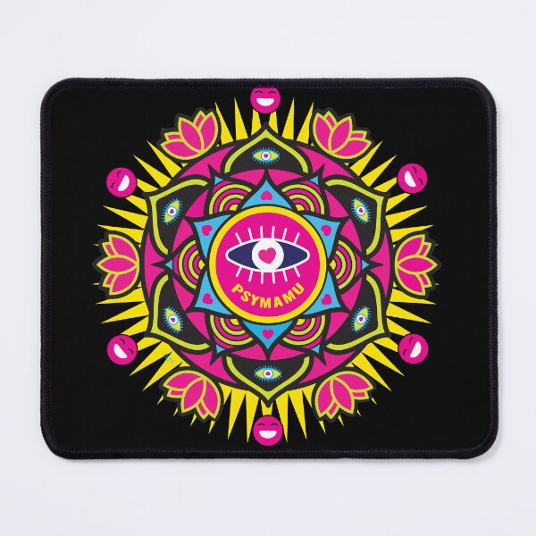 Item preview, Happy vibes mandala designed and sold by psymamu.