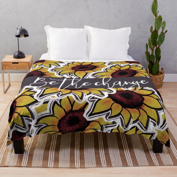 Item preview, Sunflowers : Be the Change designed and sold by adevenneyart.