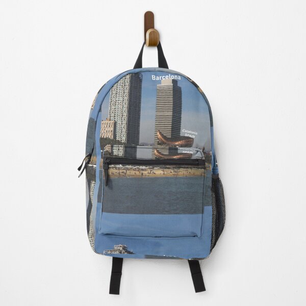 Item preview, Barcelona, Spain - Popular Beach & Beautiful Waterfront designed and sold by leemcnut.