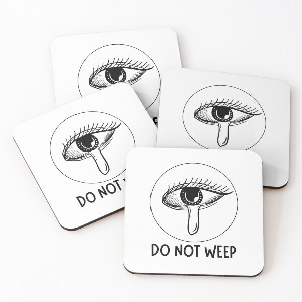 Item preview, Do Not Weep designed and sold by BookOfE.