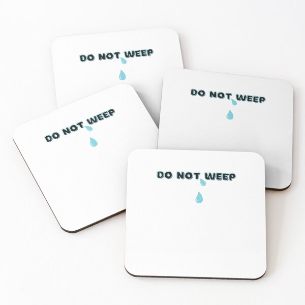 Item preview, Do Not Weep designed and sold by BookOfE.