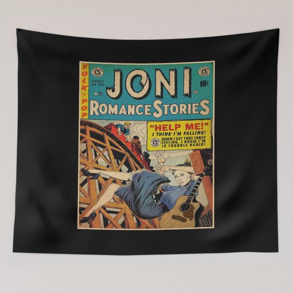 Item preview, Believe Romantic Female Artist Nice Joni Mitchell Comics Poster Retro Wave designed and sold by JamsardKerygma.