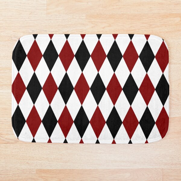 Aperçu de l'œuvre Arlequin Noir Blanc Rouge créée et vendue par starrylite.