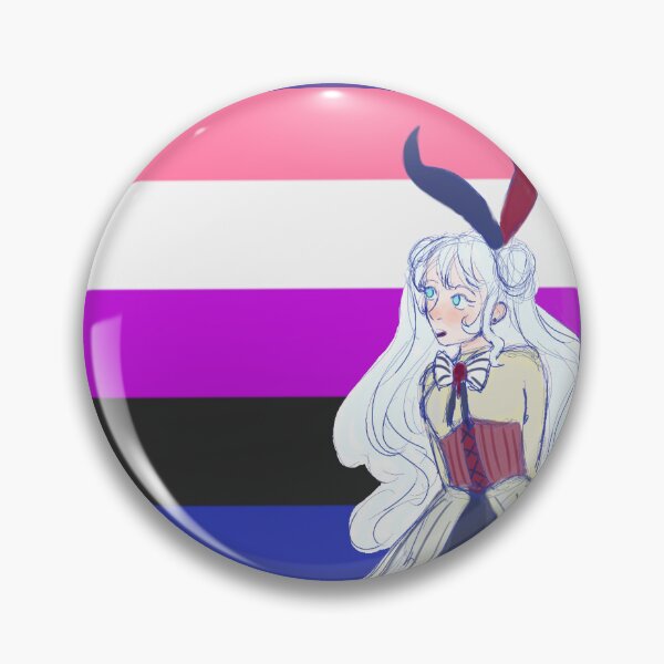 Item preview, SynthV Eleanor Forte Genderfluid Flag  designed and sold by Holli Anderson.