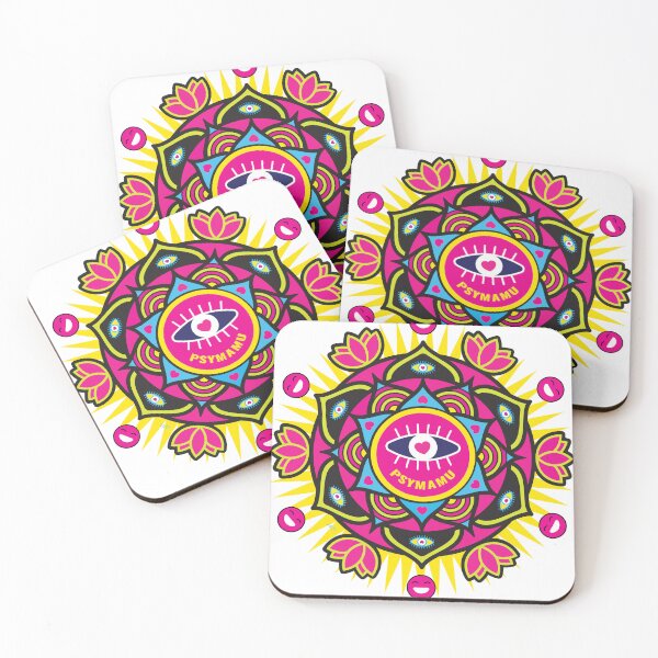 Item preview, Happy vibes mandala designed and sold by psymamu.
