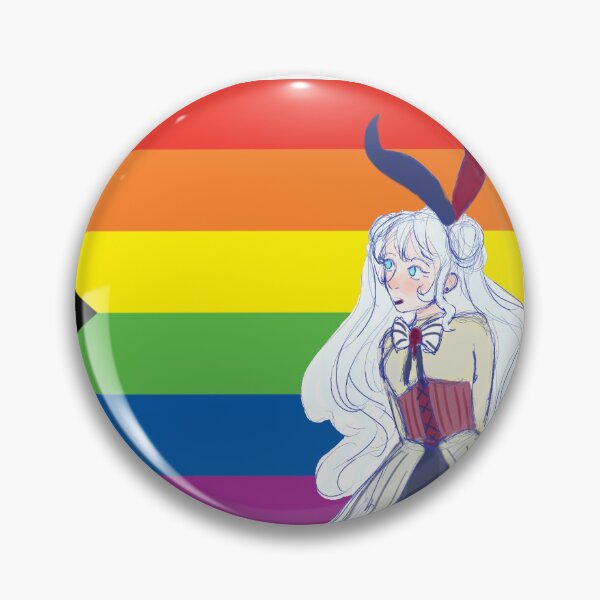 Item preview, SynthV Eleanor Forte Progress Pride Flag  designed and sold by Holli Anderson.