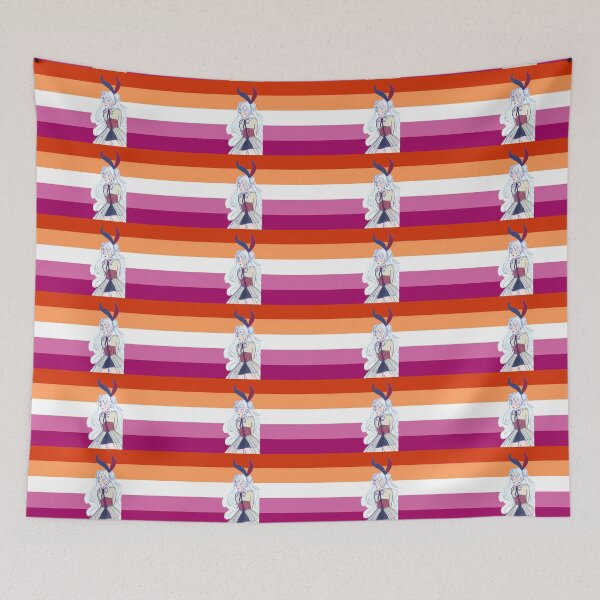 Item preview, SynthV Eleanor Forte Lesbian Flag  designed and sold by Holli Anderson.