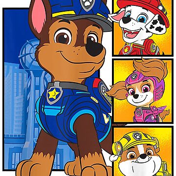 Paw Patrol 3 ans anniversaire Chase' Sweat ras-du-cou Premium Enfant