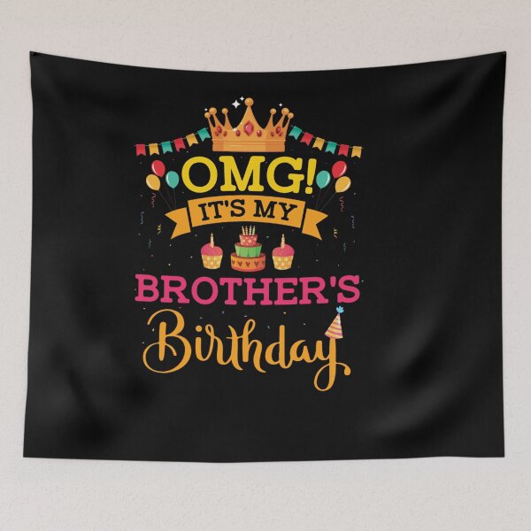 Artikelvorschau, OMG ES MEIN BRUDER GEBURTSTAGSGESCHENK FÜR BRUDER entworfen und verkauft von sobriowslen.