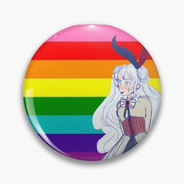Artikelvorschau, SynthV Eleanor Forte Gilbert Baker Stolzflagge entworfen und verkauft von Holli Anderson.