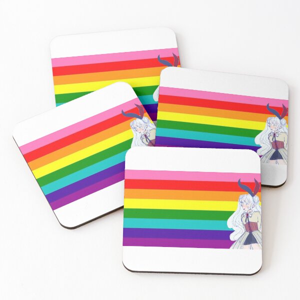 Item preview, SynthV Eleanor Forte Gilbert Baker Pride Flag  designed and sold by Holli Anderson.