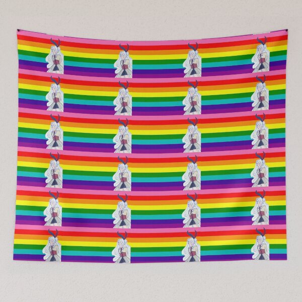 Item preview, SynthV Eleanor Forte Gilbert Baker Pride Flag  designed and sold by Holli Anderson.