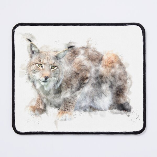 Item preview, Lynx Watercolour Artwork  designed and sold by Typeglyphs.