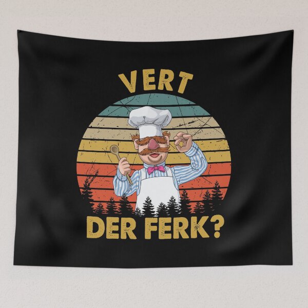 Item preview, Vert Der Ferk Funny Meme Swedish Chef designed and sold by StewartLehner.