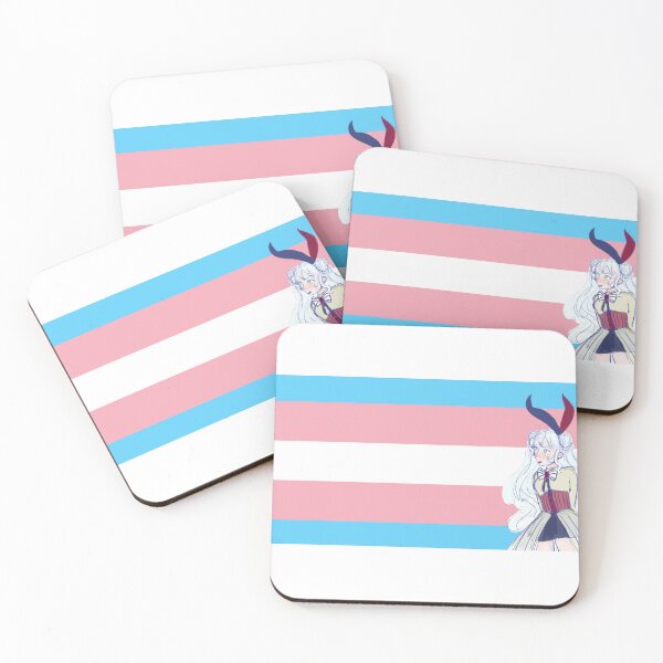 Item preview, SynthV Eleanor Forte Transgender Trans Flag  designed and sold by Holli Anderson.